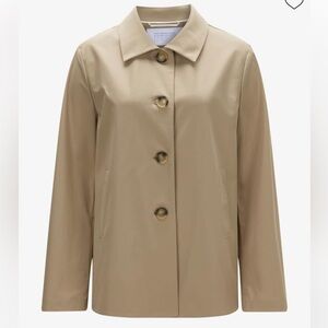 Harris Wharf London Short Loden Jacket Size 46